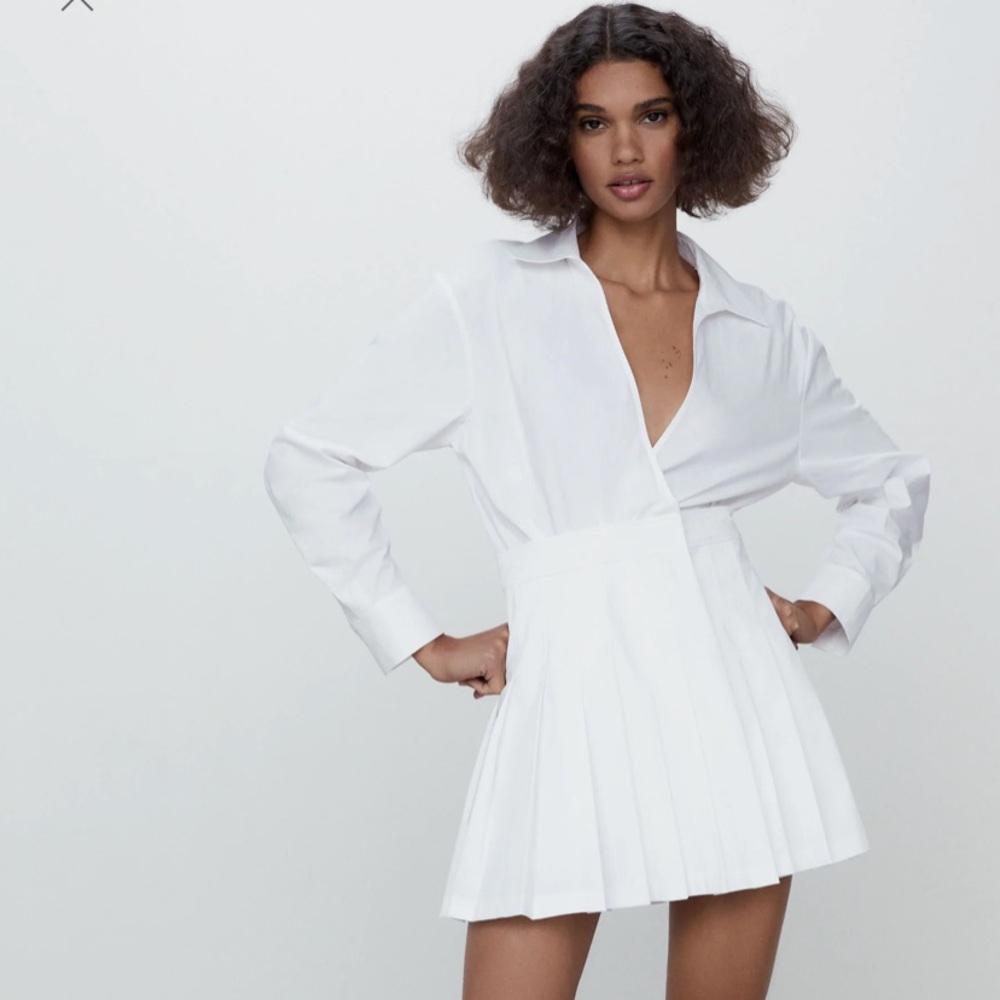 NWT Sold Out Zara Pleated Jumpsuit dress